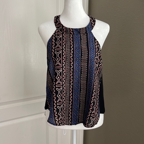 Astr Tops - ASTR Open Back Halter Size Medium